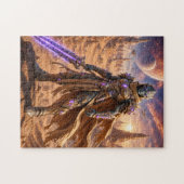 Desert Alien Warrior Puzzle Legpuzzel (Horizontaal)