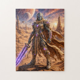 Desert Alien Warrior Puzzle Legpuzzel