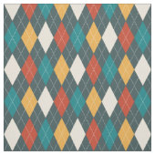 Desert Argyle Fabric Stof (Swatch)