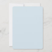 Desert Baby shower Boy Invitation Kaart (Achterkant)