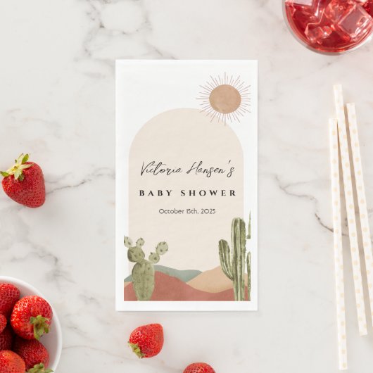 Desert Baby Shower Servet (Insitu)