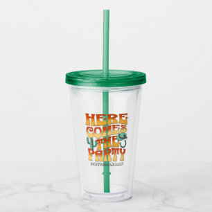 Desert Bachelorette Party Western Cowboy Groovy Acryl Drinkbeker
