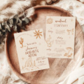 Desert Bachelorette weekend Uitnodigingsroute Kaart