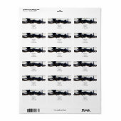 Desert Barbed Wire Etiket (Full Sheet)