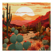 Desert Beauty #1 Poster (Voorkant)