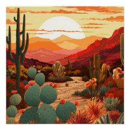 Desert Beauty #1 Poster