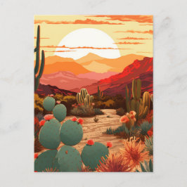 Desert Beauty #1 Poster Briefkaart