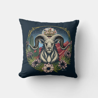 Desert Bighorn Nouveau Kussen