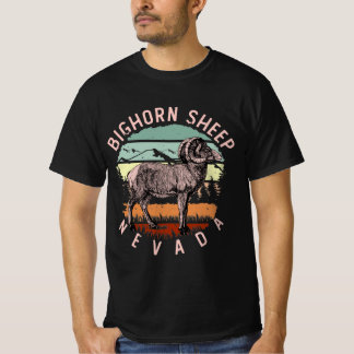 Desert Bighorn Sheep Soort  Nevada Staat T-shirt
