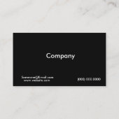 Desert Bird Roadrunner Arizona State Kaart Visitekaartje (Achterkant)