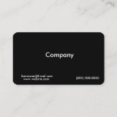 Desert Bird Roadrunner Arizona State Kaart Visitekaartje (Achterkant)