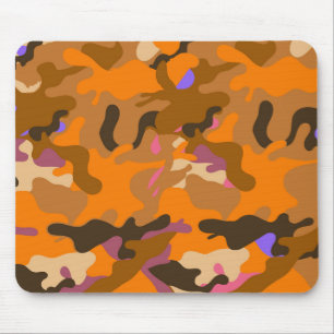 Desert Blaze Camo Pattern Muismat