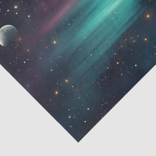 Desert Bloom Awakening – Surreal Rose Fantasy  Tissuepapier (Detail)