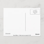 Desert Bloom Briefkaart (Achterkant)