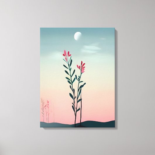 Desert Bloom Canvas Afdruk (Voorkant)