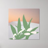 Desert Bloom Canvas Afdruk (Voorkant)