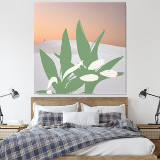 Desert Bloom Canvas Afdruk