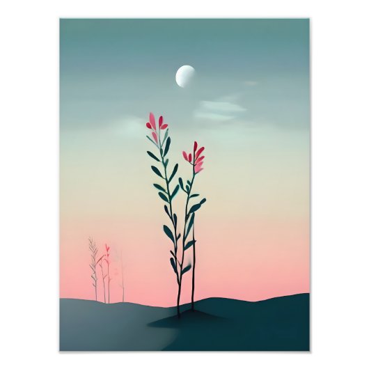 Desert Bloom Foto Afdruk (Voorkant)