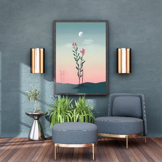 Desert Bloom Foto Afdruk