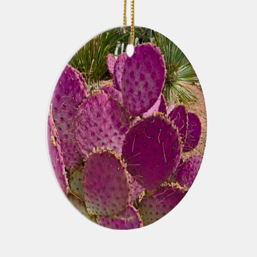 Desert Blooms Keramisch Ornament (Rechts)