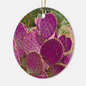Desert Blooms Keramisch Ornament (Links)