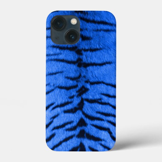 Desert Blue Tiger Skin Print Case-Mate iPhone Case (Achterkant)