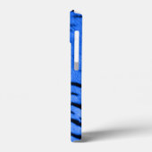 Desert Blue Tiger Skin Print Case-Mate iPhone Case (Achterkant / Links)