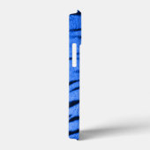 Desert Blue Tiger Skin Print Case-Mate iPhone Case (Achterkant / Rechts)