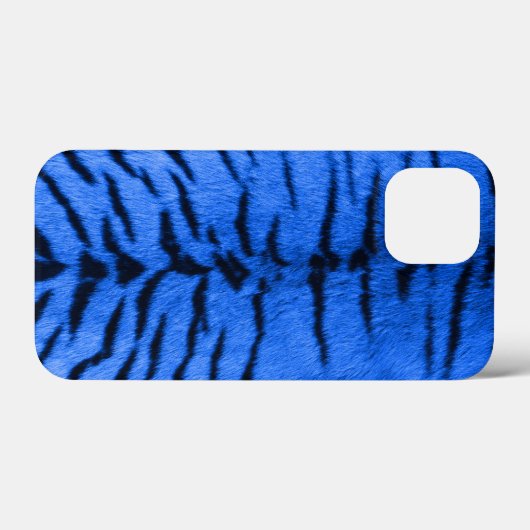 Desert Blue Tiger Skin Print Case-Mate iPhone Case (Achterkant (horizontaal))