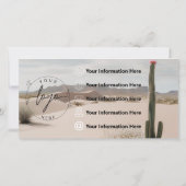 Desert | Boho | esthetisch | Cadeaubon (Achterkant)