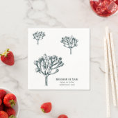 Desert Boho Joshua Tree Persoonlijke familienaam Servet (Insitu)