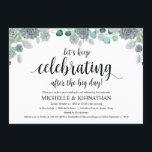 Desert Botanical Wedding Brunch Invitation Card Kaart<br><div class="desc">Een brunch feest plannen met de newlyweds de dag na de bruiloft? Nodig gasten uit met dit ontwerp van de Botanische Tuin uit de woestijn,  de Post Wedding Brunch Invitation Card. Voeg je brunchgegevens toe in het overeenkomende zwarte lettertype/lettertype.

#TeeshaDerrick</div>