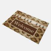 Desert Brick Welkom Deurmat (Schuin)