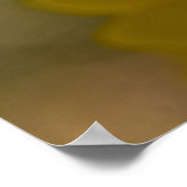 Desert Brittlebrush in bloei Poster (Hoek)