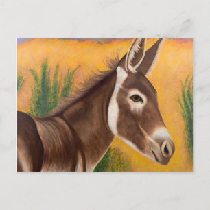 Desert Burro Briefkaart