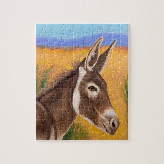 Desert Burro Legpuzzel (Verticaal)