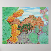 Desert Cacti Poster (Voorkant)