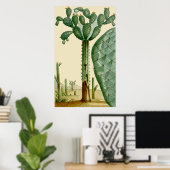 Desert Cacti Scene Poster (Thuiskantoor)