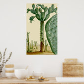 Desert Cacti Scene Poster (Keuken)