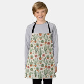 Desert Cacti Succulent Seamless Pattern Schort (Gedragen)