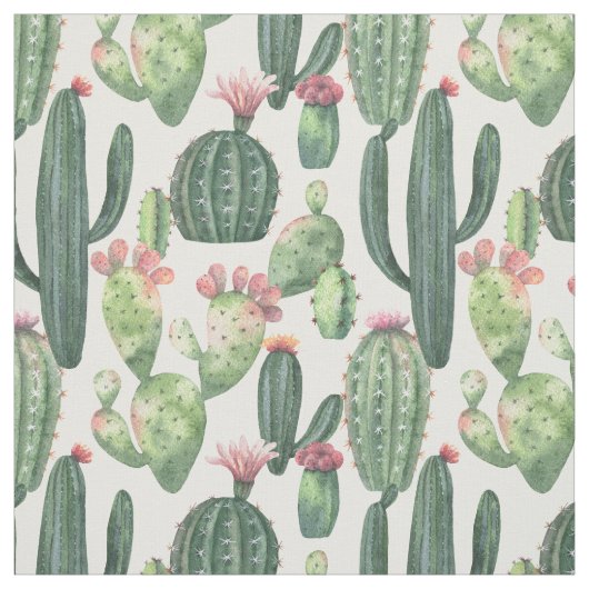 Desert Cacti | Woestijnthema Stof (Swatch)