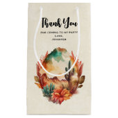 Desert Cactus and Mountains Party Bedankt Klein Cadeauzakje (Voorkant)