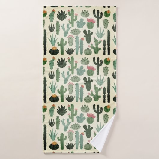 Desert Cactus  Badhanddoek (Badhanddoek)