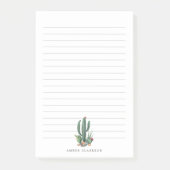 Desert Cactus Bloom | Geld Post-it® Notes (Voorkant)