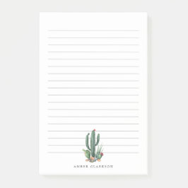 Desert Cactus Bloom | Geld Post-it® Notes