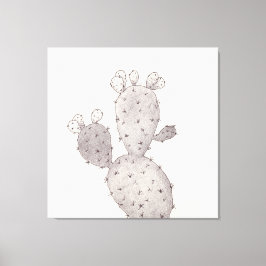Desert Cactus Canvas Afdruk