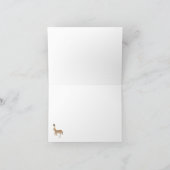 Desert Cactus Christmas Kaart (Binnen)