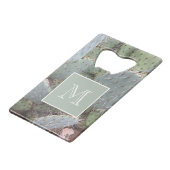 Desert Cactus Creditkaart Flessenopener (Voorkant Gekanteld)