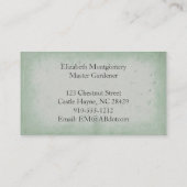 Desert Cactus Flower Professional-Visitekaartjes Visitekaartje (Achterkant)