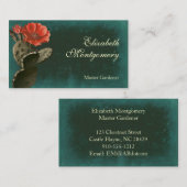 Desert Cactus Flower Professional-Visitekaartjes Visitekaartje (Voorkant / Achterkant)